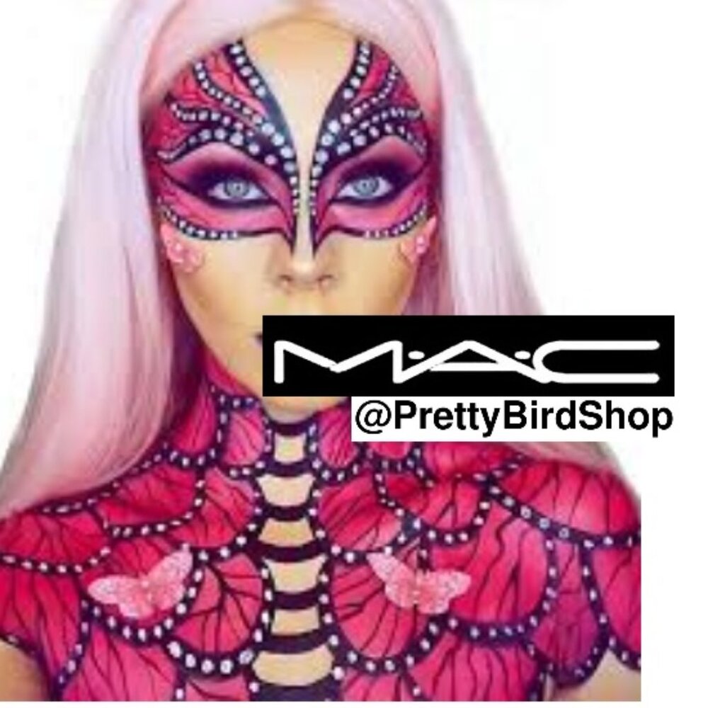 Last one! MAC PROCESS MAGENTA Acrylic Face & Body Paint NIB eyeliner Halloween